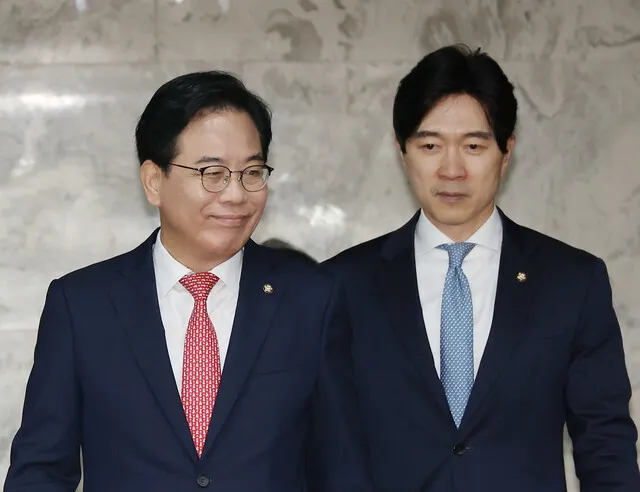송언석 “상법 개정, 김병기에 만나자 했다”…여야 회동…