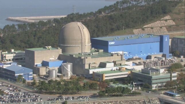 The Hanbit 1 reactor in Yeonggwang County