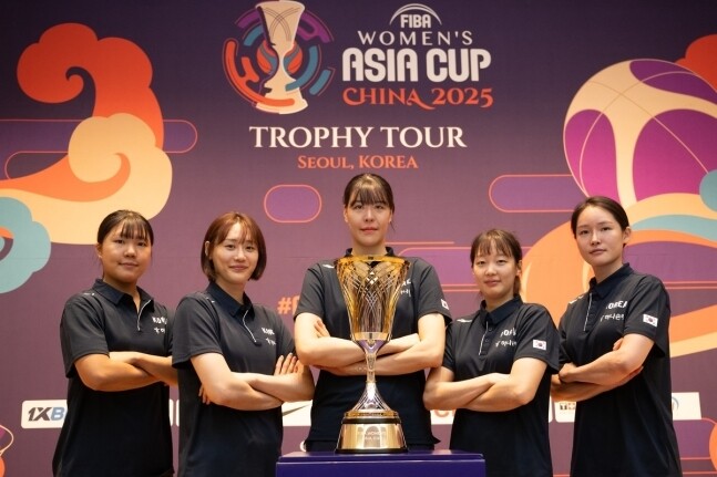 Korea Women's Basketball Team. Provided by the Korean Basketball Association