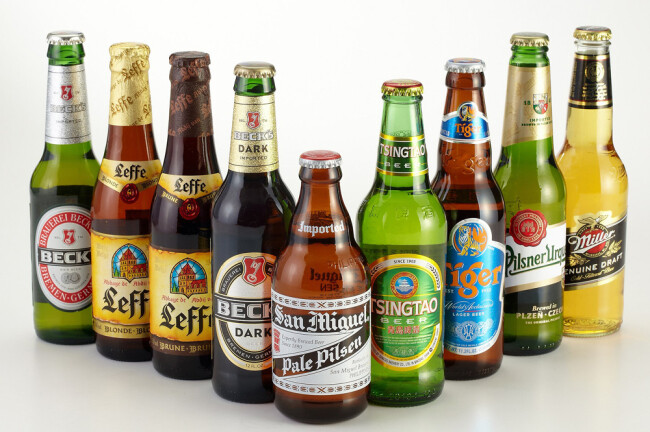 Imported beers