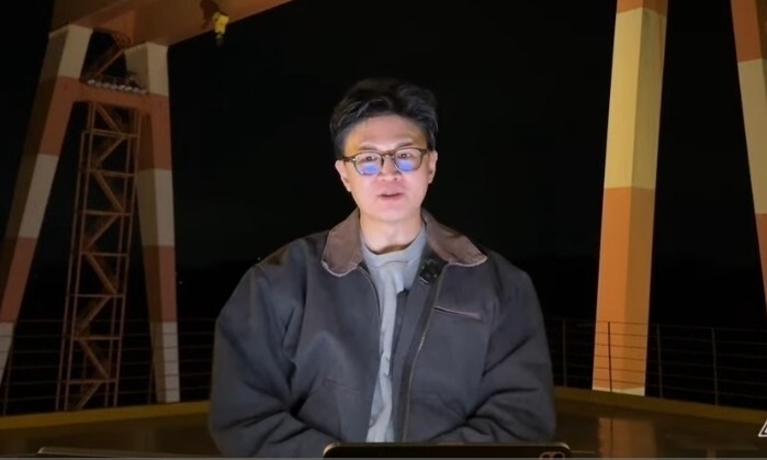 한동훈 전 국민의힘 대표가 지난 22일 경남 거제시에서 전국 투어와 관련해 얘기하고 있다. 한동훈 전 국민의힘 대표 유튜브 갈무리