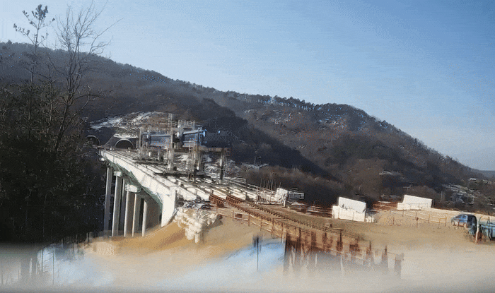 공사 현장 폐회로텔레비전(CCTV)
