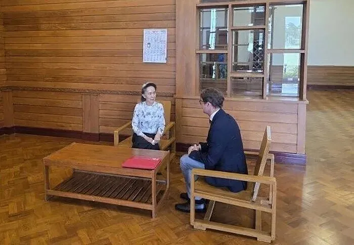 After proof of life, Aung San Suu Kyi’s son calls for detained leader to be freed
