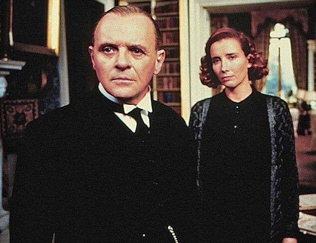 소설 ‘남아 있는 나날’을 각색한 동명의 영화 스틸컷.