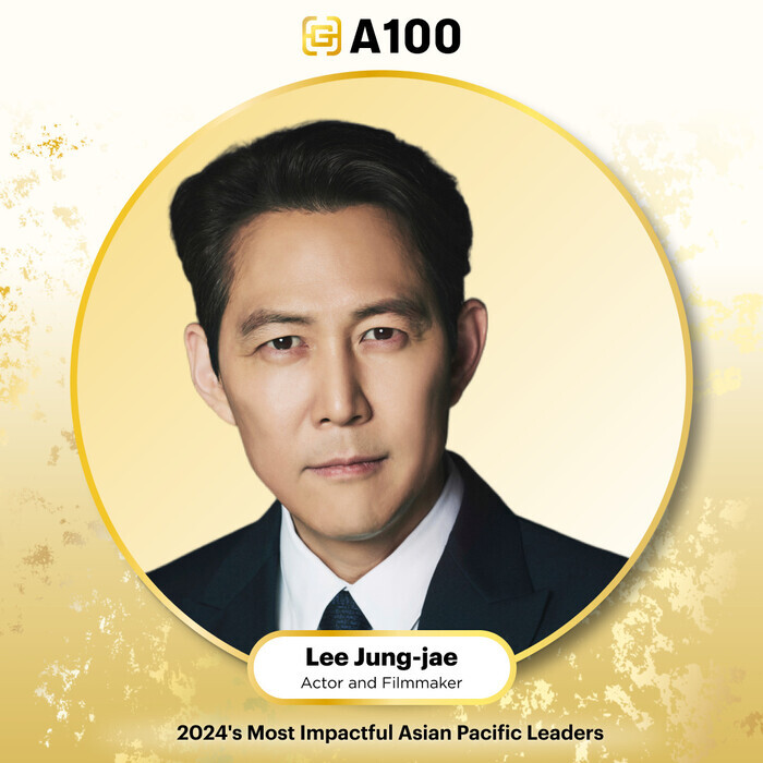 : Lee Jung-jae was selected as one of the year’s most impactful Asian Pacific leaders by Gold House. (courtesy of Artist Company)