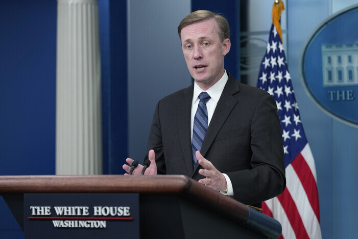 Jake Sullivan, the White House national security advisor. (AP/Yonhap)