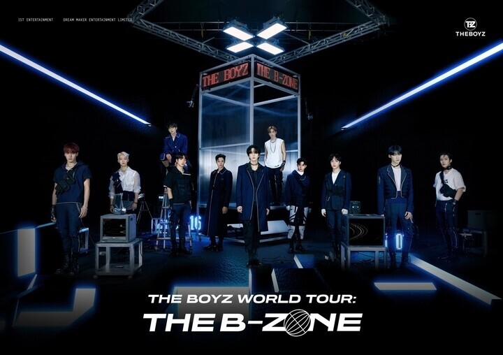 Poster for The Boyz’s world tour (provided by IST Entertainment)
