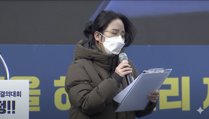 박시영 건강돌봄시민행동 활동가. 박시영 제공.