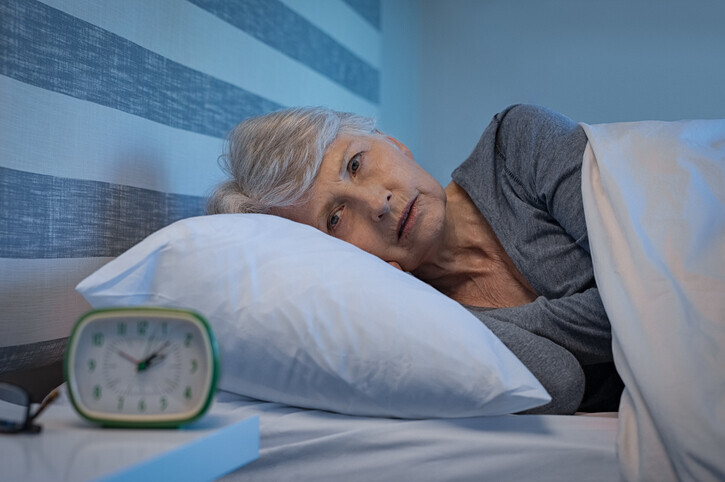 The risk of dementia increases by 30 percent among people who sleep fewer than six hours a night in their 50s and 60s, research findings show. (Getty Images Bank)