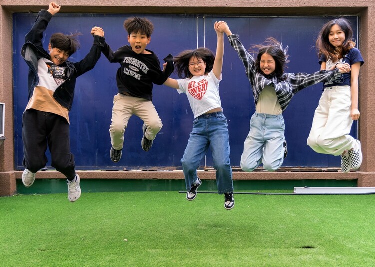서울 구로구 영서초등학교 6학년생 친구들(왼쪽부터 홍준영·이예준·이두나·김지민·손지아)