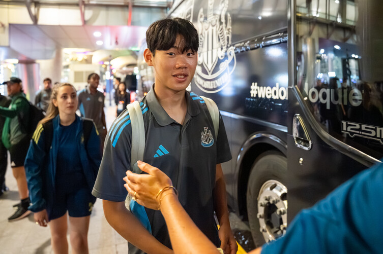 Park Seung -soo recently joined Newcastle United. Coupang Play provided