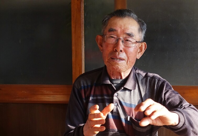 Yang Seo-ok recalls his experiences during the Jeju Massacre.