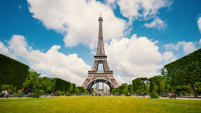 프랑스 파리에 있는 에펠탑. 게티이미지뱅크