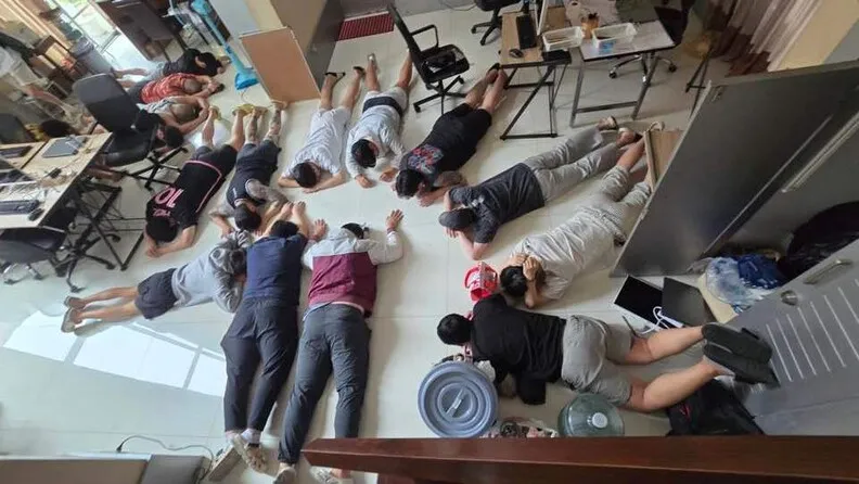 태국 풀빌라에서 붙잡힌 로맨스스캠 조직…경찰, 공동조사…