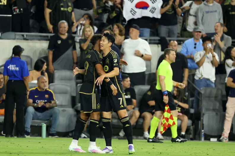 LAFC 팬들의 열기
