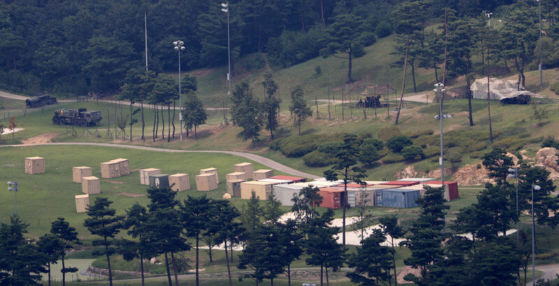 The former golf course in Seongju