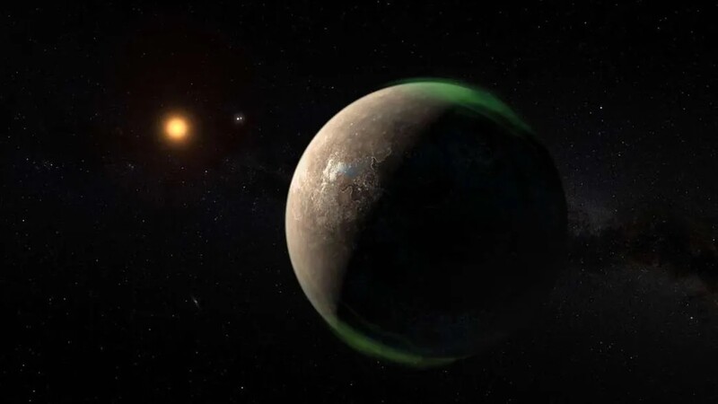 태양계에서 가장 가까운 별인 프록시마 센타우리의 행성인 프록시마b도 지구의 달처럼 한쪽 면이 별에 고정된 채로 공전한다. 유럽우주국 제공