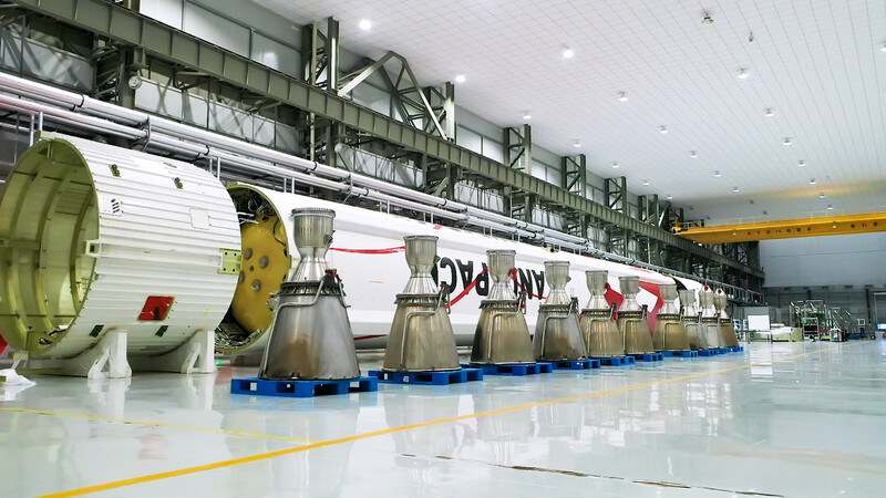 중국 우주기업 랜드스페이스의 메탄 엔진. 랜드스페이스 제공