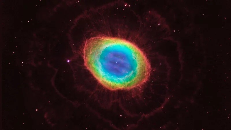2013년 허블우주망원경으로 촬영한 고리성운. 미 항공우주국 제공
