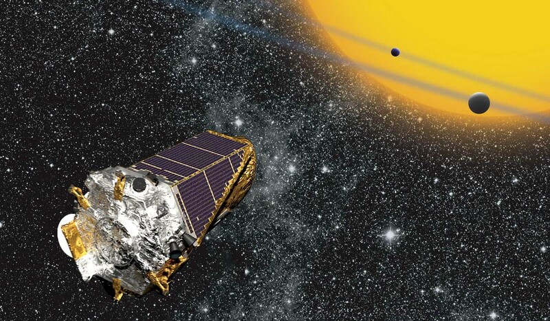 O telescópio espacial Kepler explodiu na descoberta de exoplanetas.  Parafusado