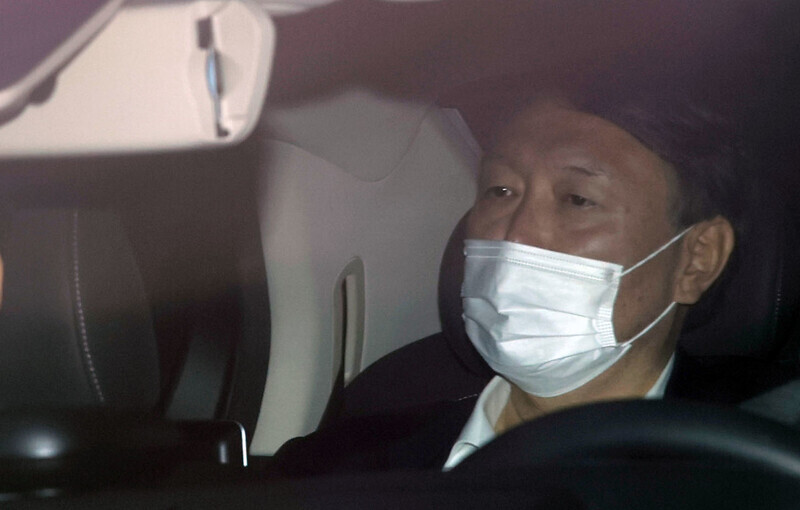 Prosecutor General Yoon Seok-youl in front of the Supreme Prosecutors’ Office in Seoul. (Yonhap News)