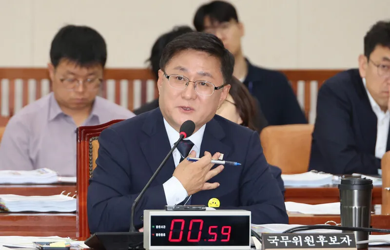 김성환 환경장관 후보자 “재생에너지 목표, 윤석열 정부…