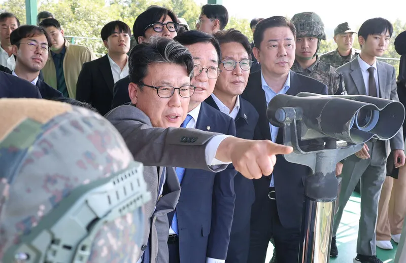 민주 국방위원들, DMZ 사고 현장조사…국힘 ‘안보공세’에 방어 총력