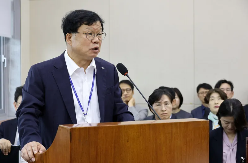 ‘대통령 후배’ 남광우, 자소서 제출 거부…기노위 국감 한때 파행