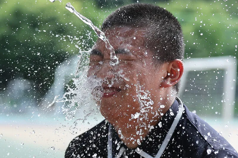 Hot summer weather and heatwave advisory in Korea