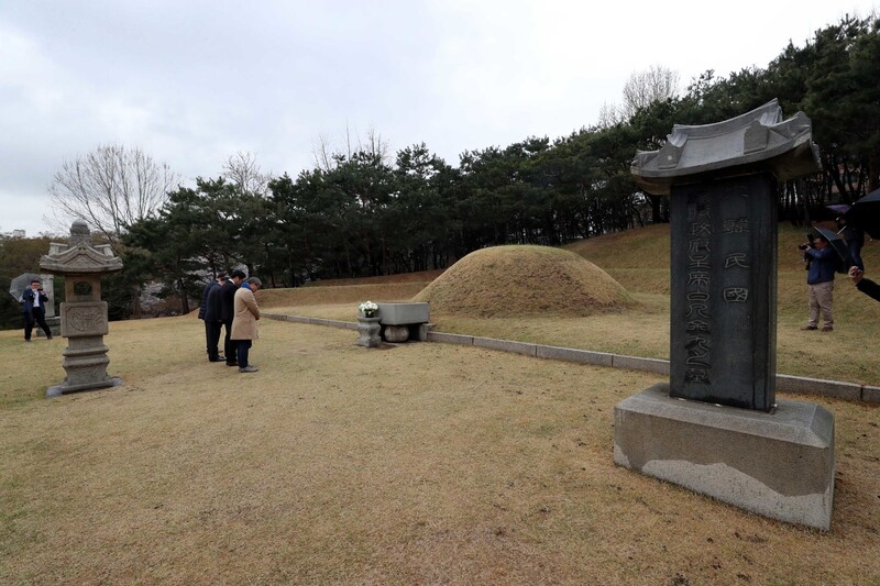 서울 용산 효창공원(효창원)에는 백범 김구 선생 등 7명의 독립 선열이 묻혀 있다. 박종식 기자