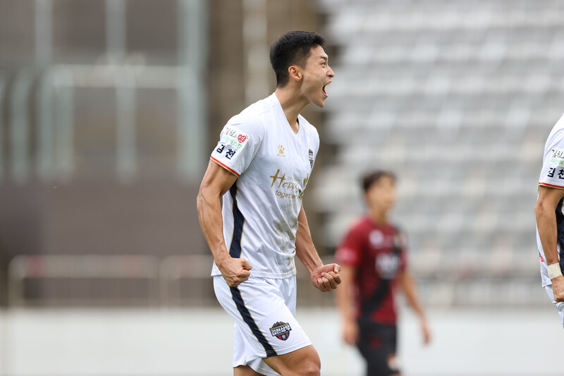 축구 국가대표 조규성. 한국프로축구연맹 제공