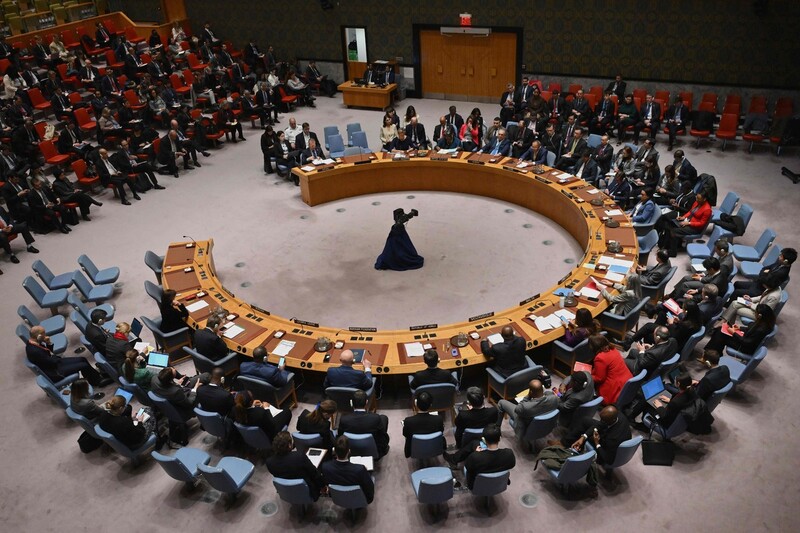 ‘가자 전쟁 즉각 휴전’ 결의안, 러·중 반대로 유엔 안보리에서 부결