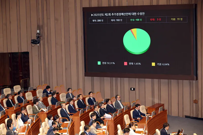 ‘특활비 복원’ 논란 속 국힘 표결 불참…이재명 정부 …