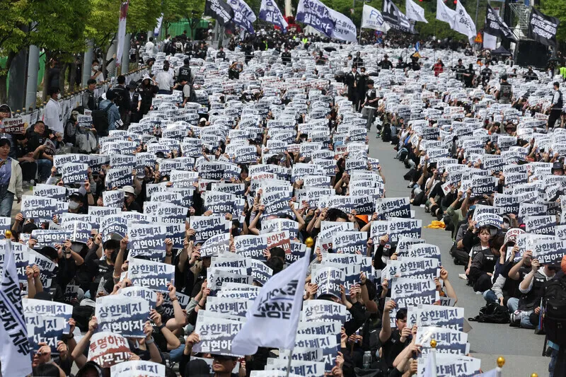 삼전 초기업노조, 정부 시행지침에 “‘호남 반도체’ 단체교섭 의제 삼을 것”