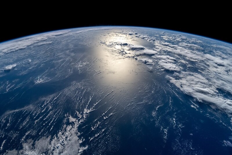우주여행 중 찍은 지구. 인스피레이션4 제공