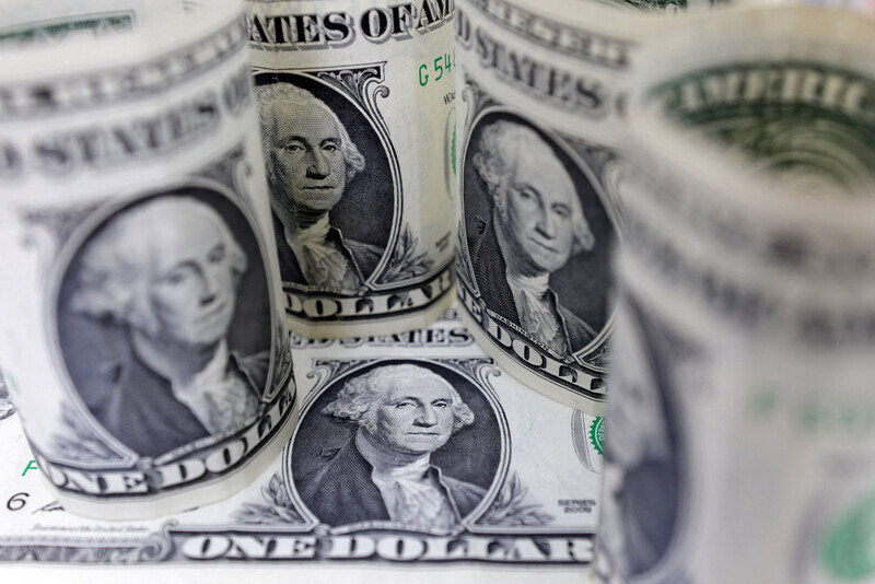 The US dollar. (Reuters/Yonhap)