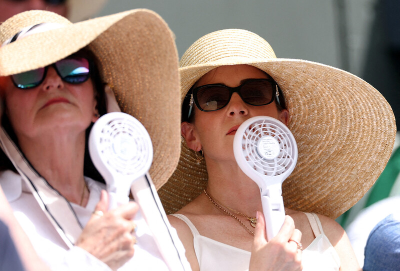 On the 2nd (Korea time), the Wimbledon Tennis Competition was held. London/Reuters Yonhap News