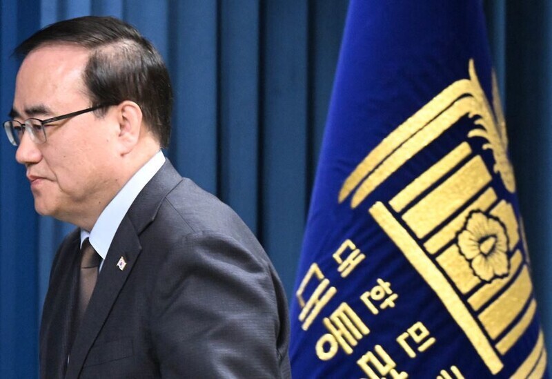 Kim Sung-han, who until recently served as director of the presidential office National Security Office. (Hankyoreh file photo)