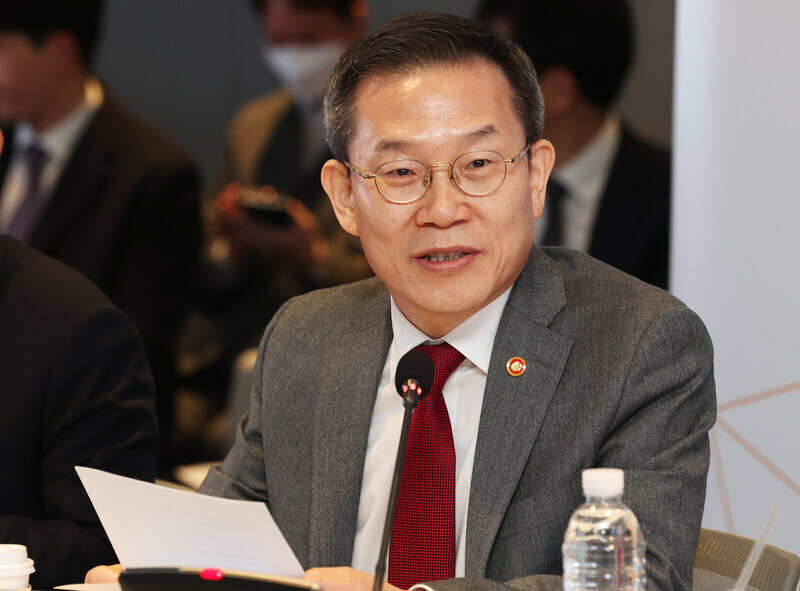 Lee Jong-ho, South Korea’s minister of science and ICT. (Yonhap)