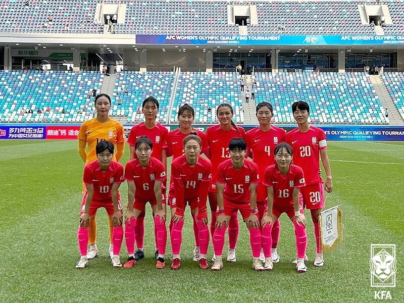 여자축구, 올림픽 예선서 태국 10-1 대파…케이시, 해트트릭 폭발