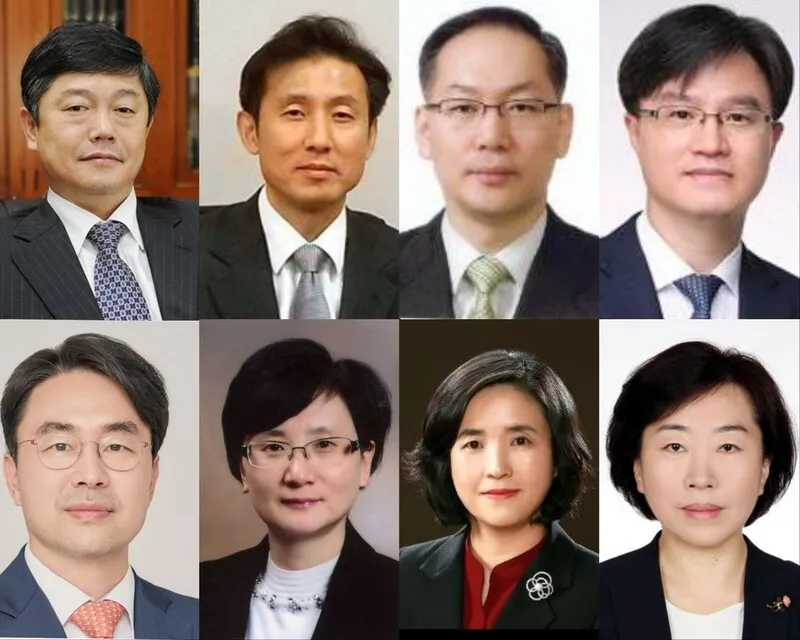 새 대법관 후보 8명으로 압축…판사 7명·교수 1명