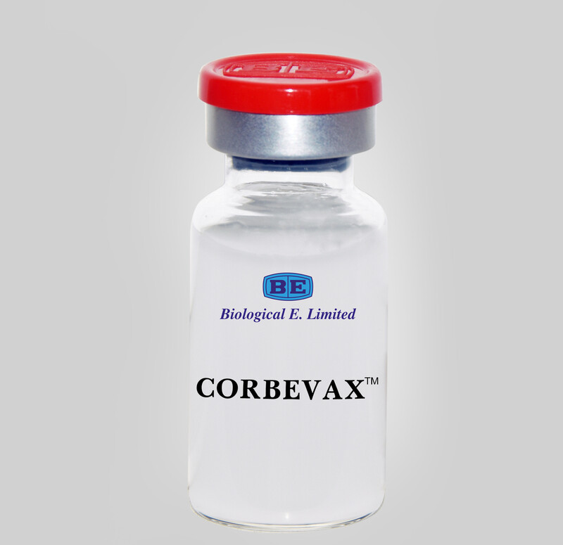 지난해 말 인도 정부로부터 긴급사용승인을 받은 최초의 무특허 코로나19 백신 ‘코르베백스’. 바이올로지컬 이 제공