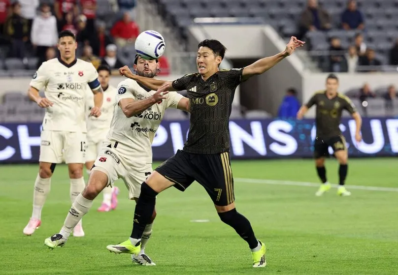ソン・フンミンシーズン7号LAFC、チャンピオンズカップ第16回第1戦の引き分け
