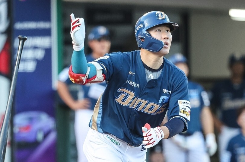 Choi Won -joon, an outfielder traded from Kia Tigers to NC (NC) Dinos. Provided by NC Dinos
