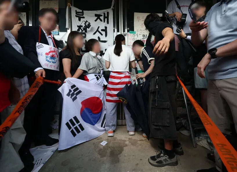 Olympic Park protests grow increasingly extreme in rhetoric and action