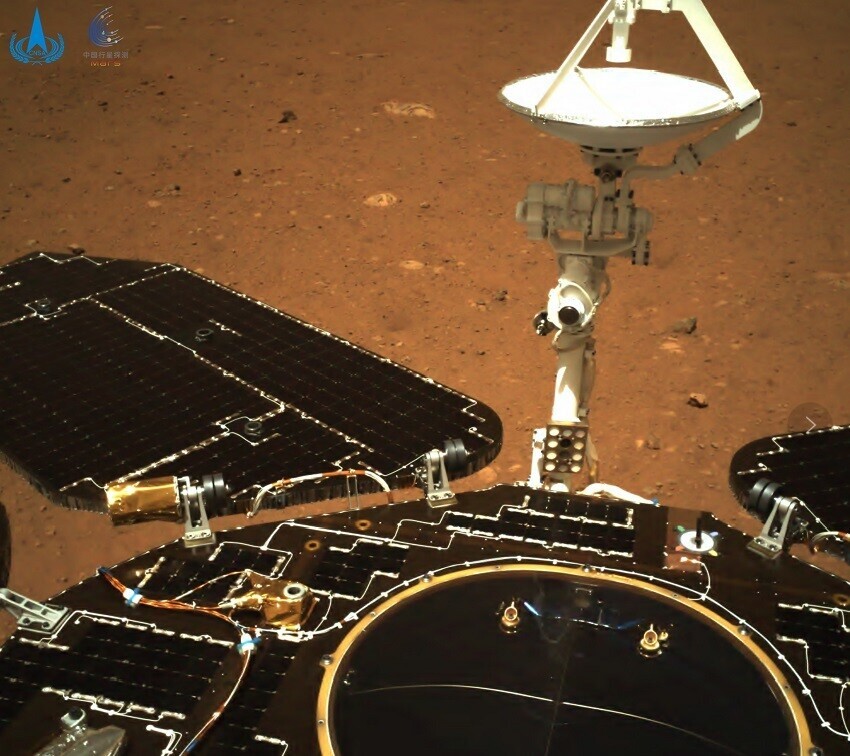 Mars rover Zhurong (provided by the China National Space Administration)