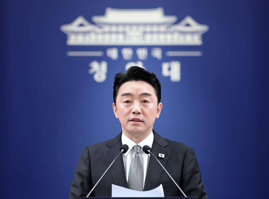 강훈식 청와대 비서실장. 연합뉴스