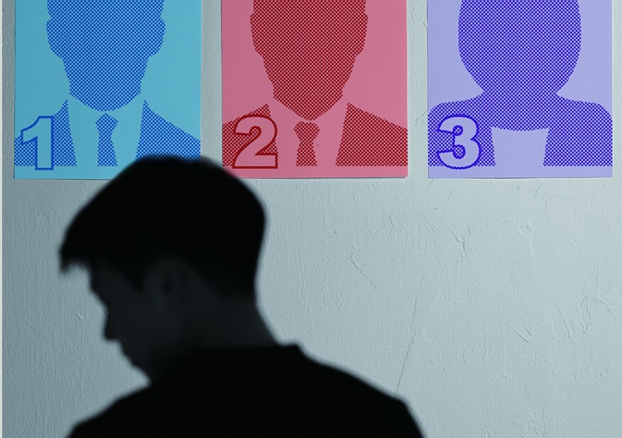 가치관이 뚜렷한 `줏대 있는' 무당층이 등장해 이전과 다른 양상을 보이고 있다. 일러스트레이션 장광석