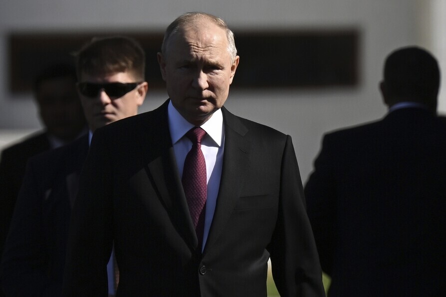 Russian President Vladimir Putin. (AP/Yonhap News)