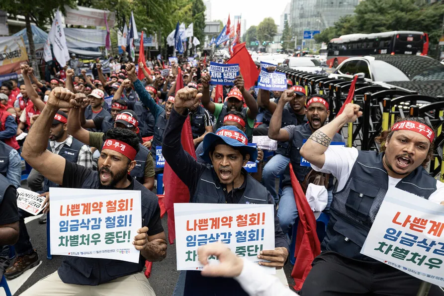 “우리는 노예 아니고 노동자”…서울서 모인 전국 이주노동자 ‘한목소리’